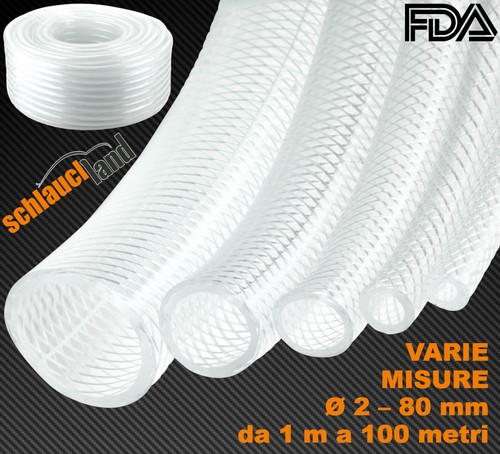 Tubo flessibile pvc - 1m,