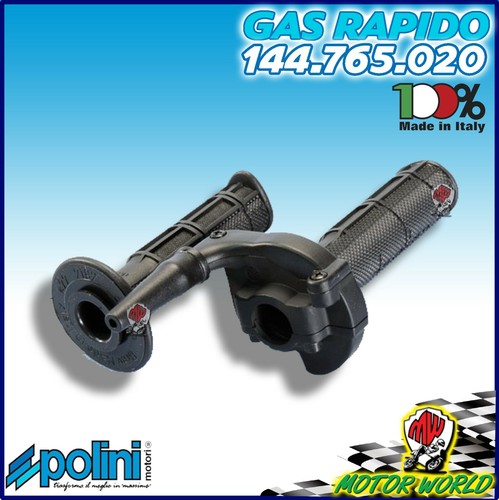 Comando gas rapido polini - polini, con