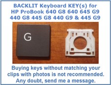 NUOVA CHIAVE tastiera per HP ProBook 440 G8 G9 445 G8 G9 640 G8 G9 645 G9 retroilluminata