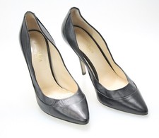 Pompa Max Mara tacco donna Eu 37 pelle nero