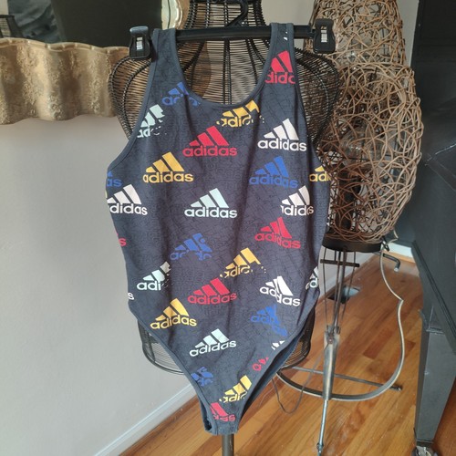 Body aperto adidas - body, nero