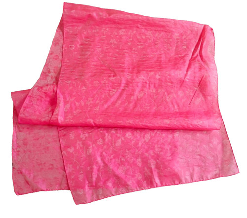 Hot pink gold flake flower - hot,