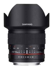 Samyang 10 mm F2.8 obiettivo