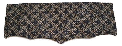 Arazzo bambù valance smerlato - arazzo,
