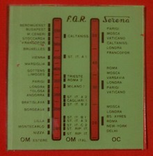 Scala parlante per radio