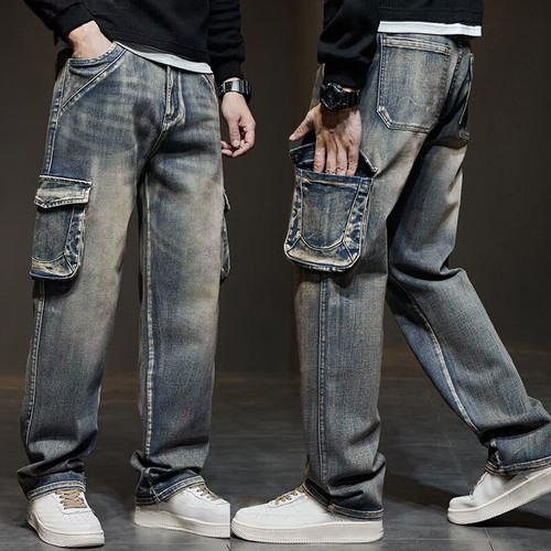 Pantaloni cargo retrò uomo - cargo, da