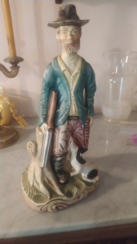 Statua cacciatore vintage - statua,