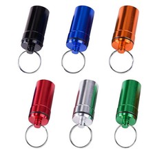 6 pezzi Mini porta-pillole，Portapillole impermeabile，per Viaggio (g6V)
