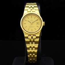 Omega Constellation lady  18 kt gold ref 5680019 automatic cal 684 serviced