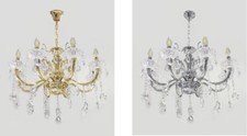 Lampadario soffitto 8 bracci