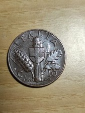 Regno 10 Centesimi 1939