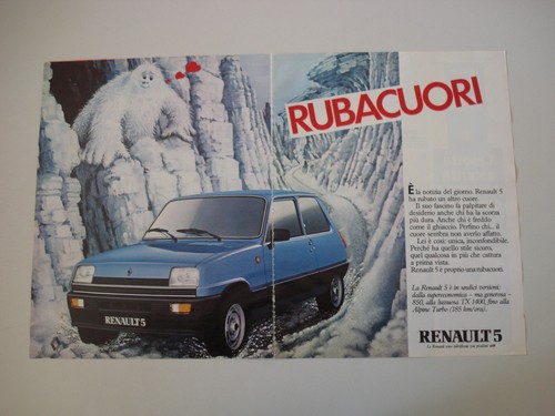 Advertising pubblicità 1983 - advertising,