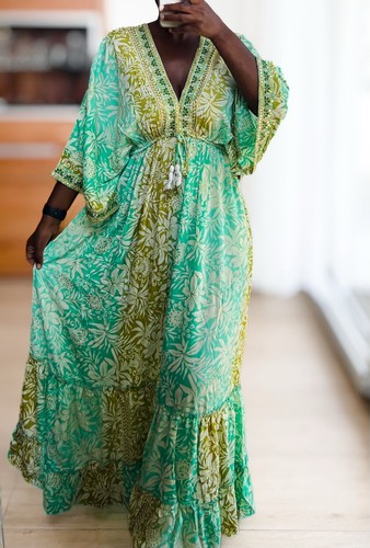 Maxi abito donna estivo boho
