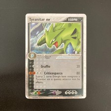 Pokemon Card Tyranitar ex Holo 17/17 POP Series 1 ITA italiano good GD