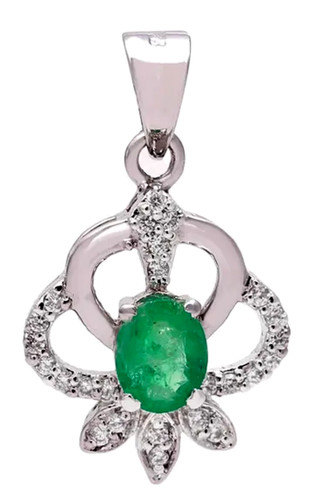 Pendente fiore diamante - pendente,