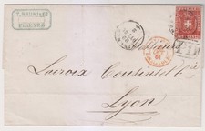 TOSCANA 1861 GOVERNO PROVVISORIO PER FRANCIA