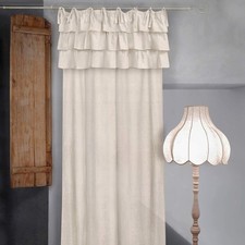 Tenda con balze Shabby Chic