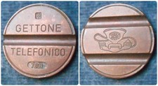 Gettone telefonico - gettone,