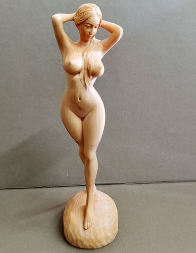 St057 statuina intagliata in - -,