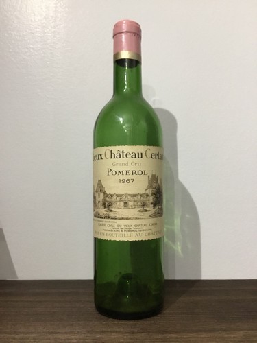 1967 vieux chateau certan - 1967,