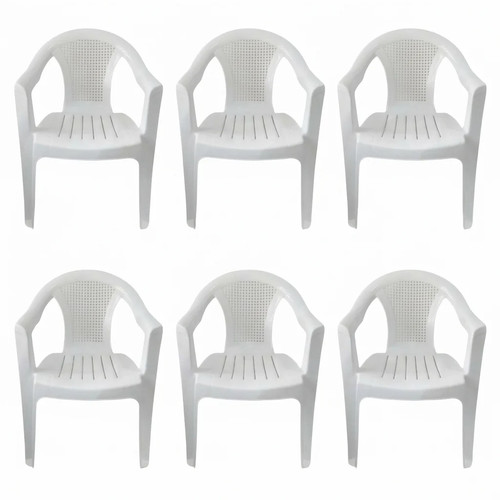 Set sedie margherita bianche - 6,