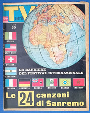 CANZONI SAN REMO 1964 da RIVISTA SETTIMANALE "TV SORRISI & CANZONI"ANNI 50-12224