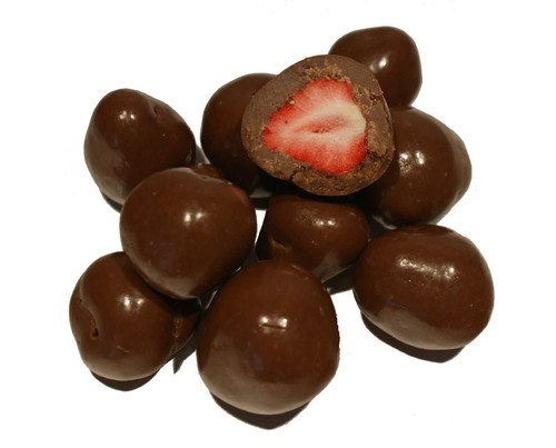 Fragole liofilizzate latte - fragole,