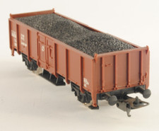Lima 3174 carro scoperto FS a sponde alte tipo Z trasporto carbone H0 1:87