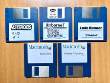 #5 Floppy Games for Macintosh 512K / 512Ke