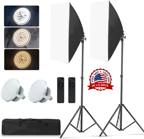 Kit iluminacion softbox - de,