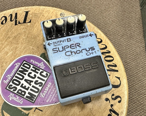 Boss super chorus - ch-1, 1989