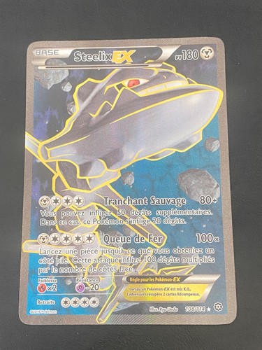 Carte pokemon steelix - steelix, ex