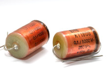 Coppia di condensatori audio