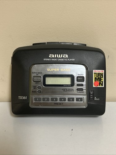 Aiwa tx361 stereo radio - aiwa,