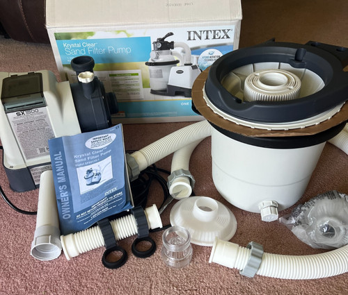 Pompa filtro sabbia intex - pompa,