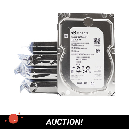 Seagate 3tb sas - (15tb), 5x