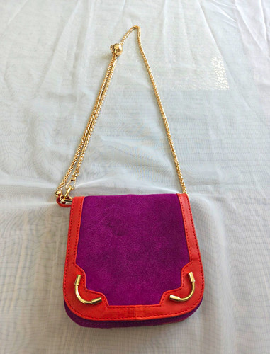 Borsa tracolla asos viola - borsa,