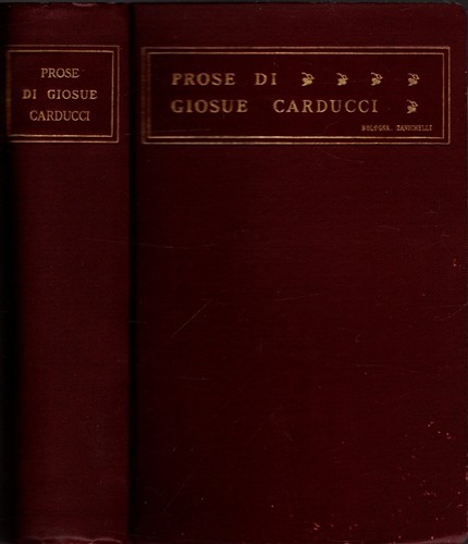 Prose giosue carducci - giosue',