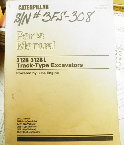Caterpillar cat 312b - 312b, l