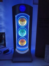 Espositore da banco con luce blu sigaretta cammello 17" SNUS tabacco da masticare RARO!