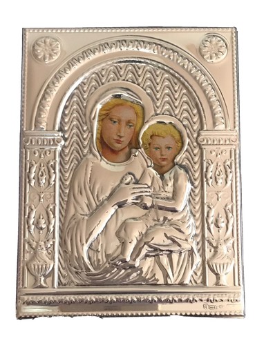 Quadro icona sacra madonna con - icona,