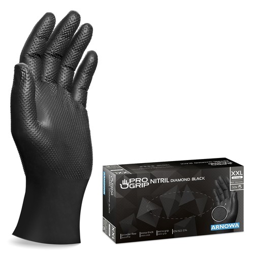 50x progrip guanti nitrile xxl - nitrile,