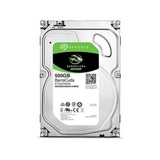 Seagate PC Hard Disk Interno 500Gb Sata 6Gb/S/7200Rpm Unità 3.5 Barracuda Hdd