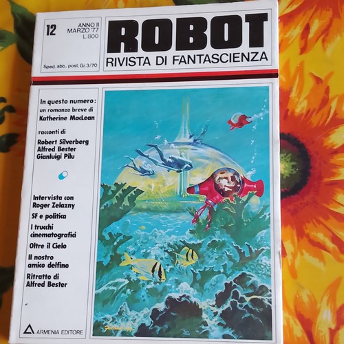 Robot rivista fantascienza - robot,