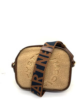 borsa a tracolla usata STELLA McCARTNEY in pelle di tela marrone 25452