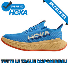 Hoka Carbon X 3 Blu/Beige/Arancione – Scarpe Running Unisex EU 36–45