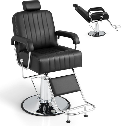 Poltrona barbiere girevole - poltrona,