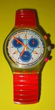 RARO NUOVO Watch Orologio SWATCH CHRONO 1994 SCG102 INSPYRAL Crono VINTAGE RARE