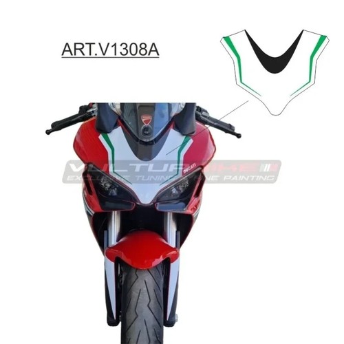 Adesivo per cupolino tricolor