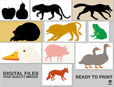 Enzo Mari digitale - Collezione di lusso - immagini alta qualità pronte ro print